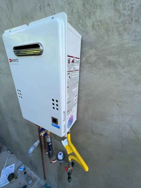 Tankless water heater installation for Vinings homes